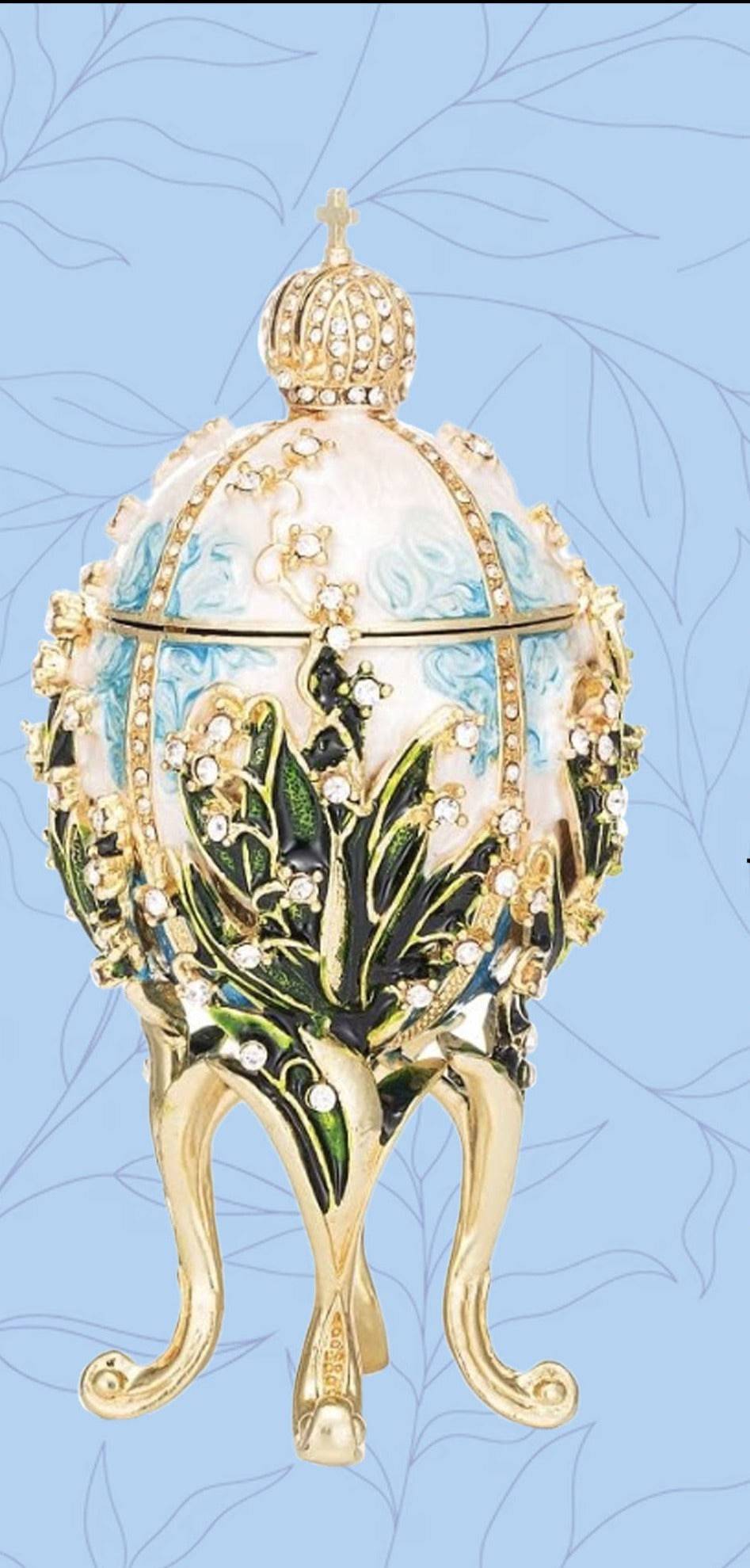 Lilies of the Valley Egg Collection | Crown Heritage Collectibles