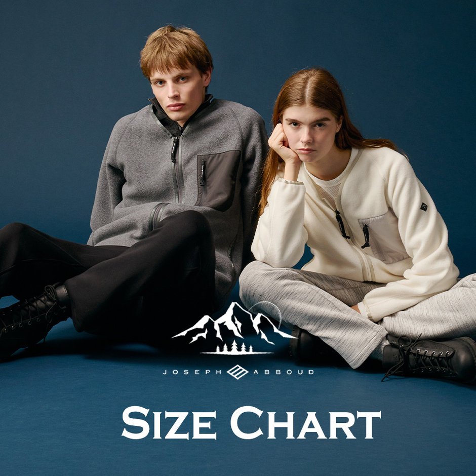 JOSEPH ABBOUD MOUNTAIN サイズチャート | ONWARD CROSSET
