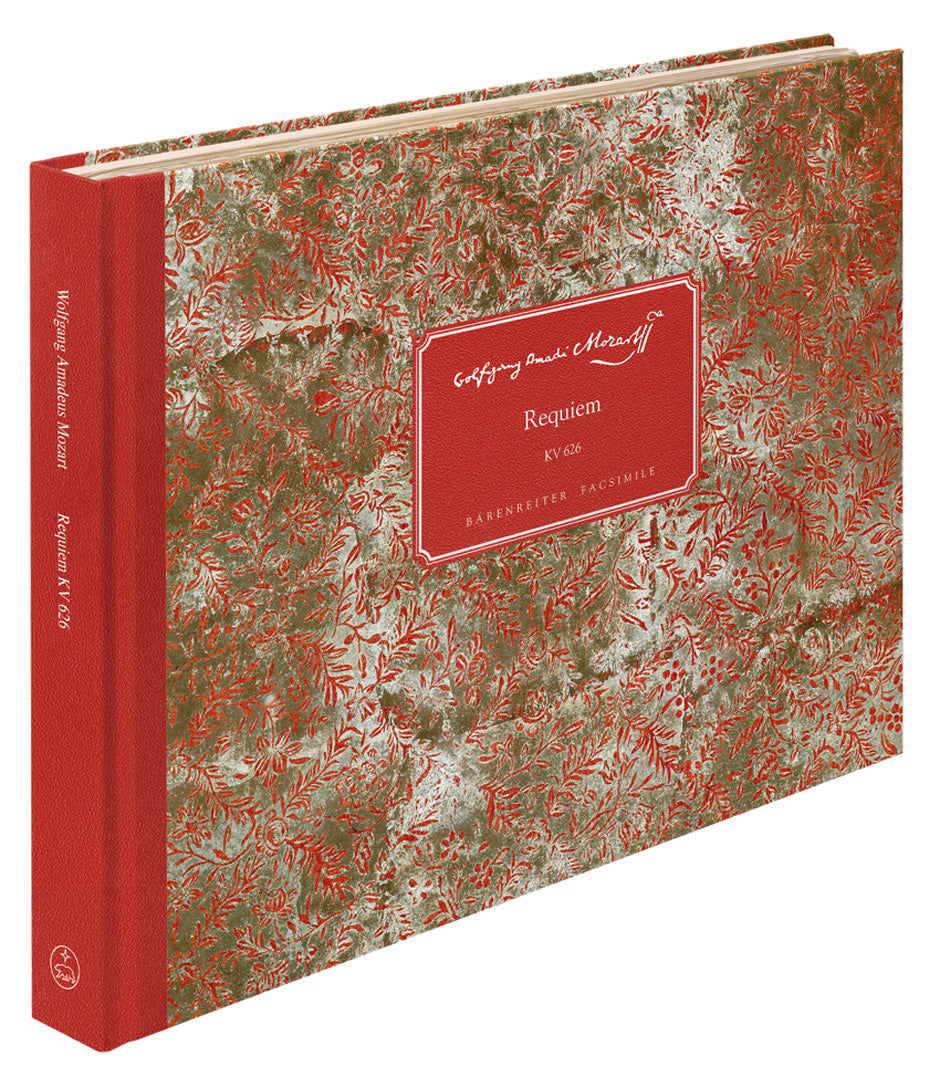 モーツァルト「レクイエム KV.626 自筆譜ファクシミリ・スコア」【1冊