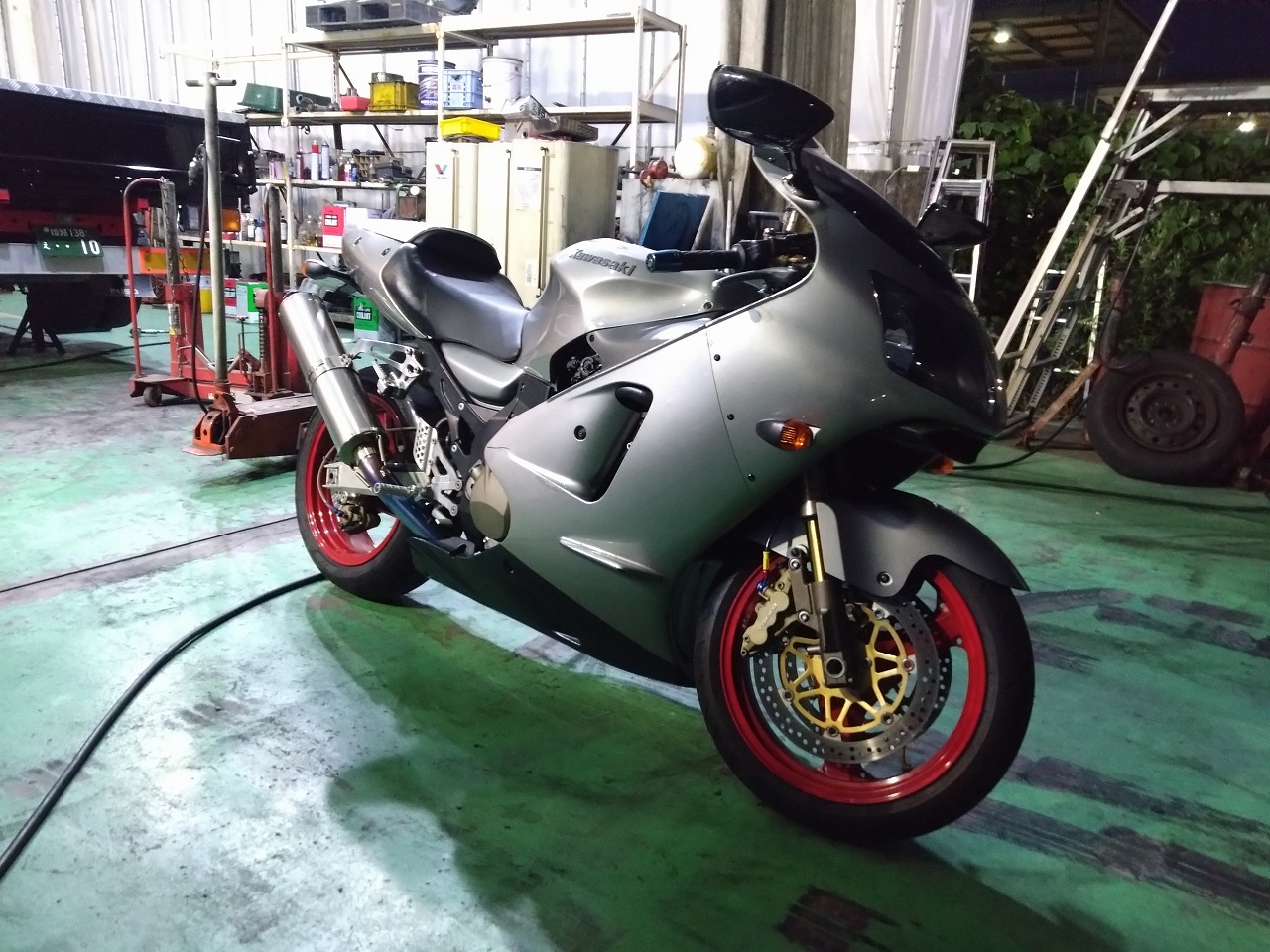 ZX-12R A1 納車&ファーストインプレッション - D-EVO