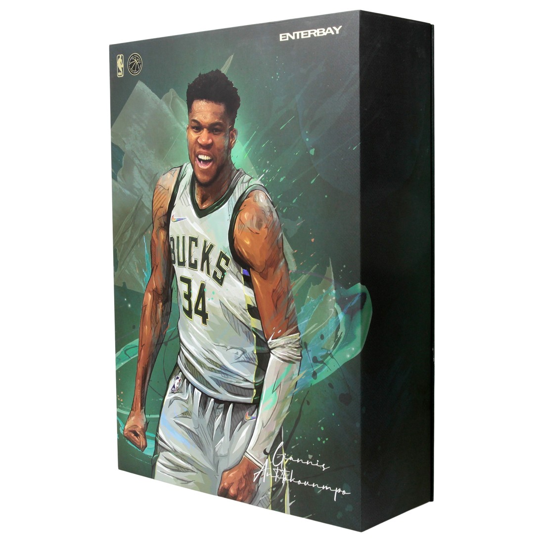 NBA x Enterbay Milwaukee Bucks Giannis Antetokounmpo Real