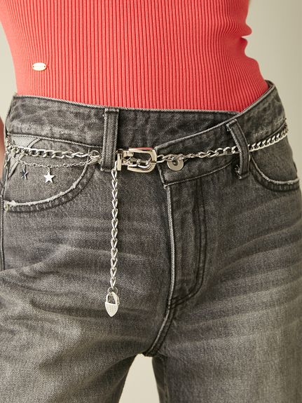 2wayモチーフチェーンベルト(雑貨)｜ファッション雑貨｜LILY BROWN