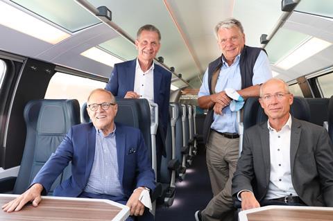 Westbahn unveils Kiss 3 double-deck EMUs to celebrate sustainable