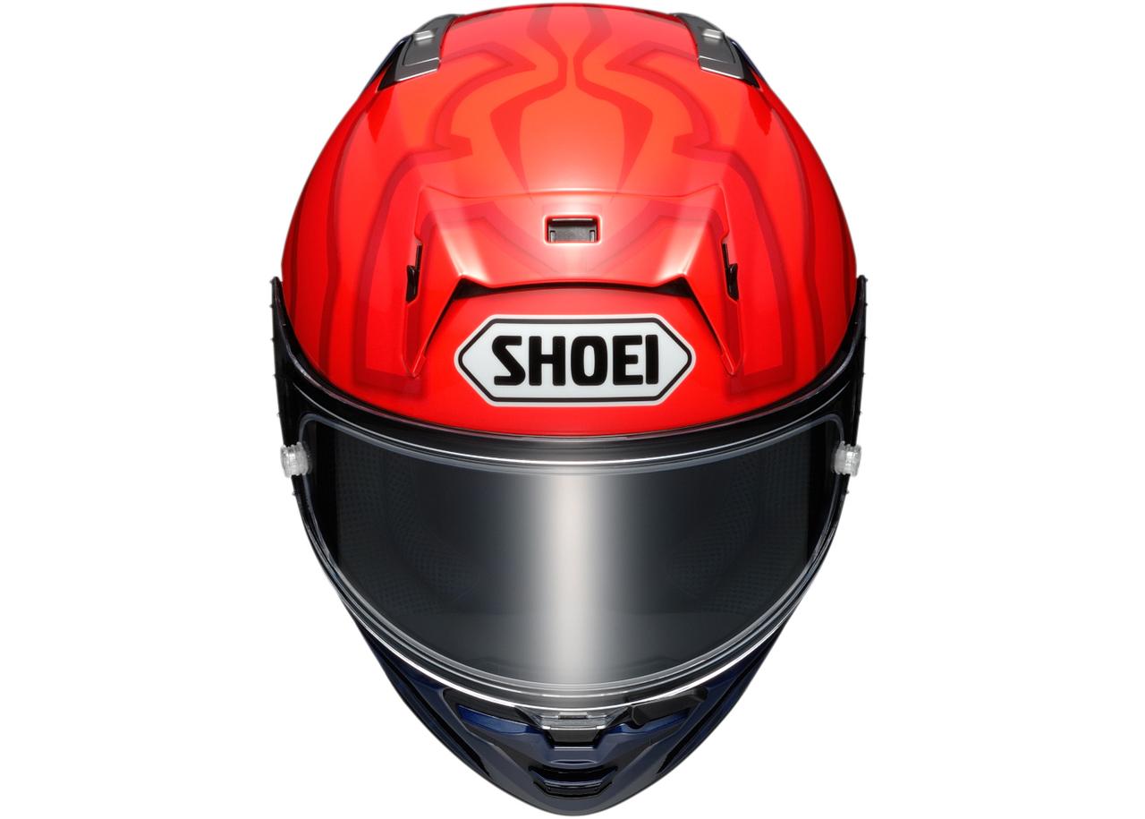 SHOEIが最高峰フルフェイス「Xフィフティーン」のMotoGPマルク