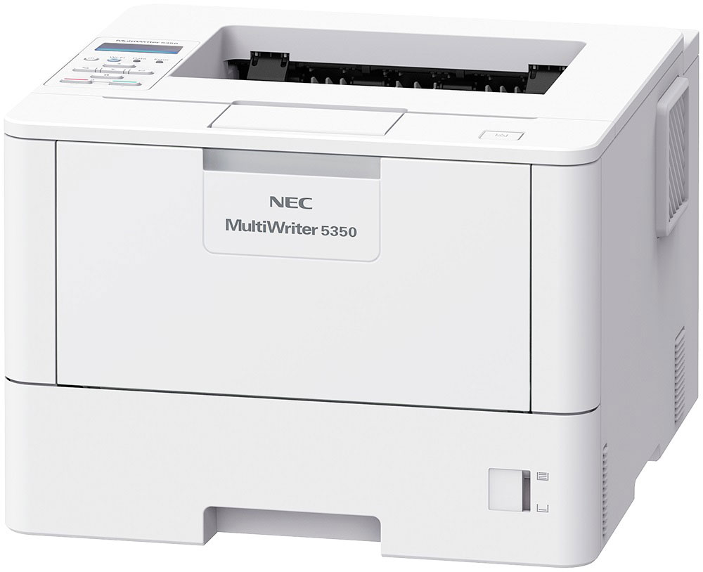 NEC、業務用のコンパクトなA4対応プリンター「MultiWriter 5350」を5月
