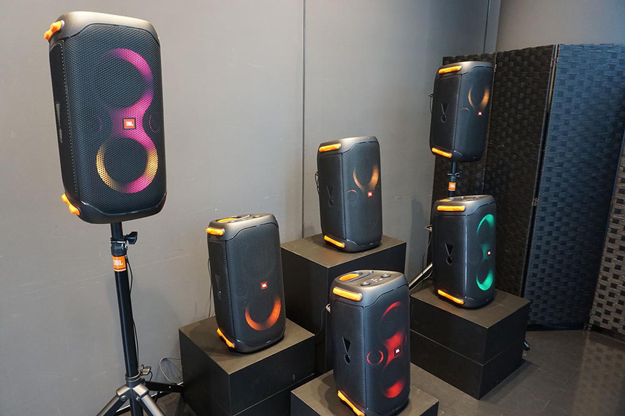 プライベートパーティから簡単なライブまで、様々なシーンで活躍する