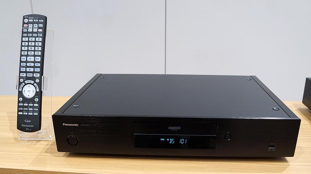 Panasonicブルーレイプレイヤー4K & iodata外付けHDDも同封