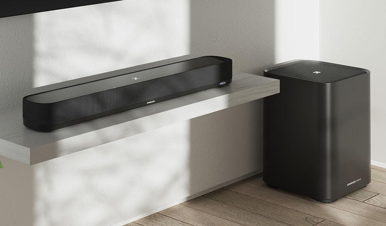 ゼンハイザーのサウンドバーに、「AMBEO Soundbar | Mini」が登場