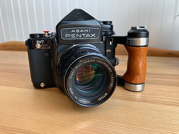Rent a Pentax 6x7 with 105mm F/2.4 SMC Takumar Lens, Best Prices