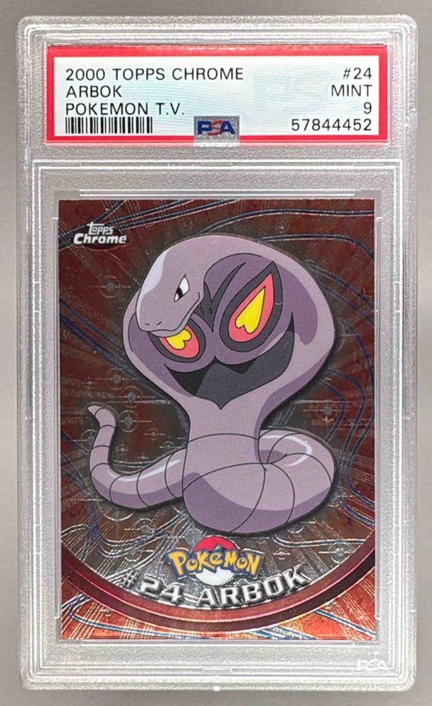 CGC7.5】アーボック 英語 topps chrome POKEMON TV Auction Prices