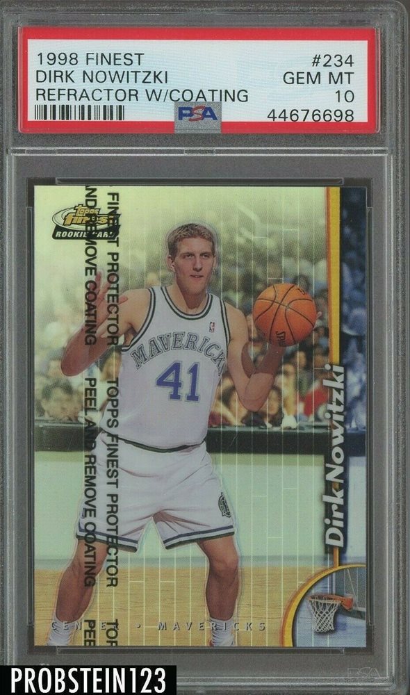 Auction Prices Realized Basketball Cards 1998 FINEST Dirk Nowitzki
