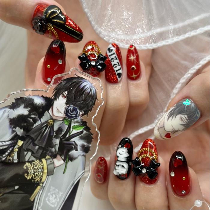 ネイルパーツオーダー受け付け中 受付ページ3D ネイルパーツ オーダー