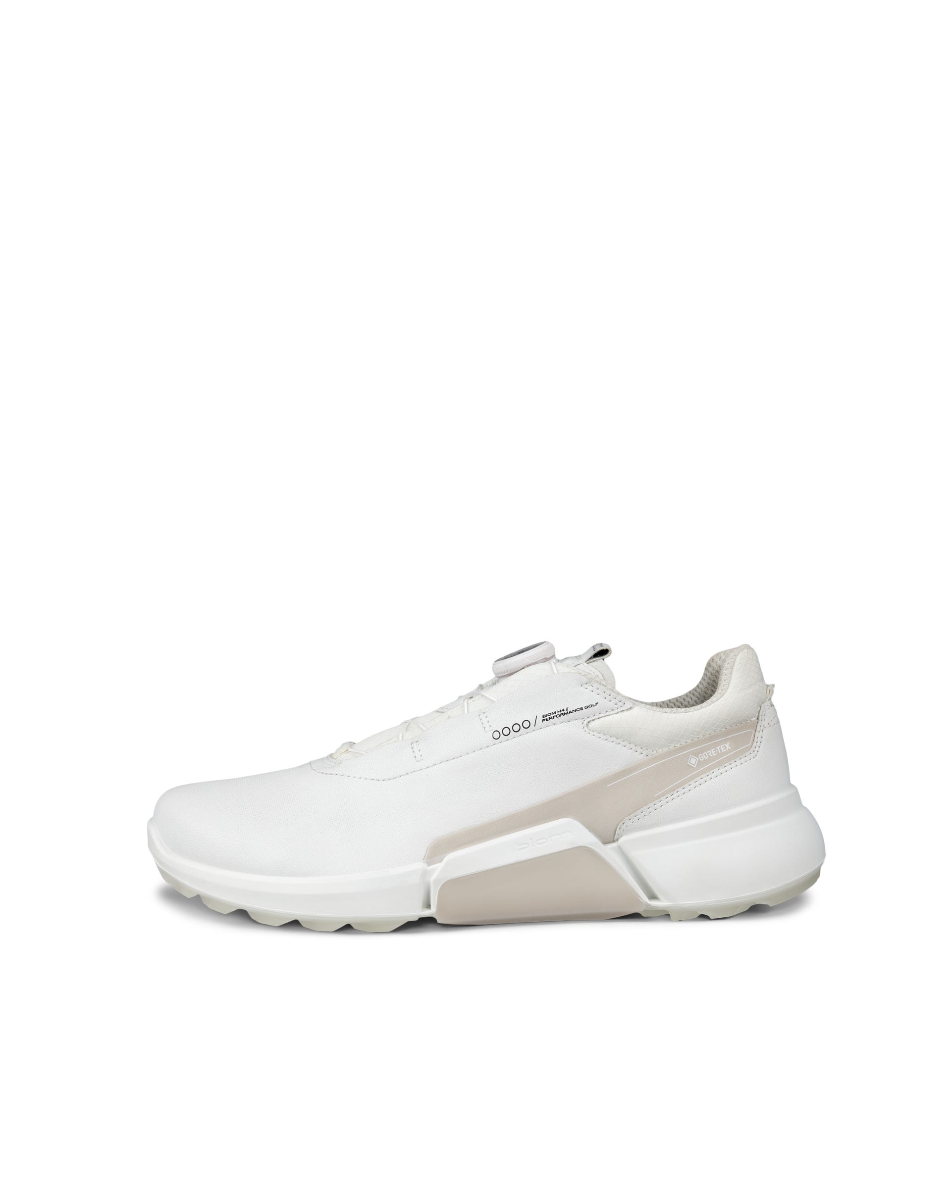 ECCO Golf BIOM H4 メンズ レザーGore-Texゴルフシューズ | ホワイト