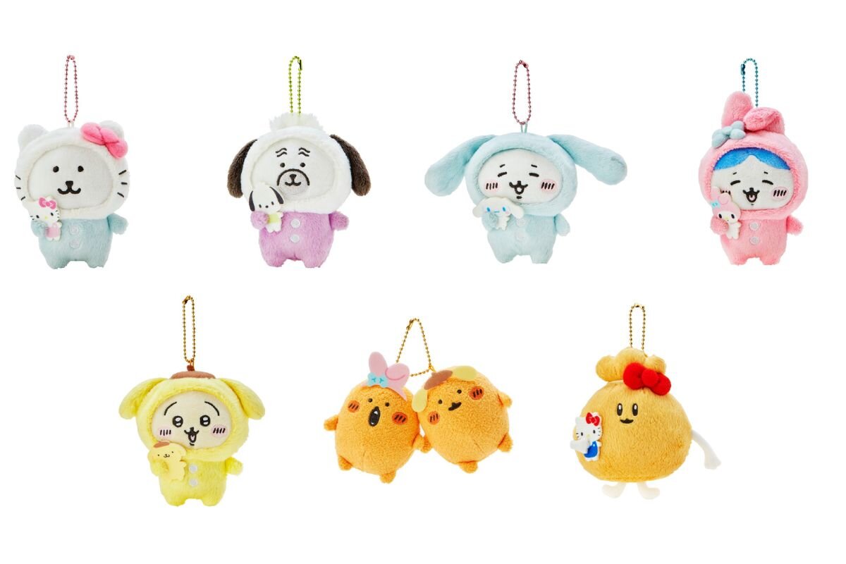 ちいかわ×サンリオの楽しいパーティー！ コラボグッズ全26商品が11月16