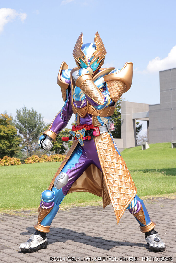 アイスクリームを食べたショウマがブリザードソルベフォームに変身