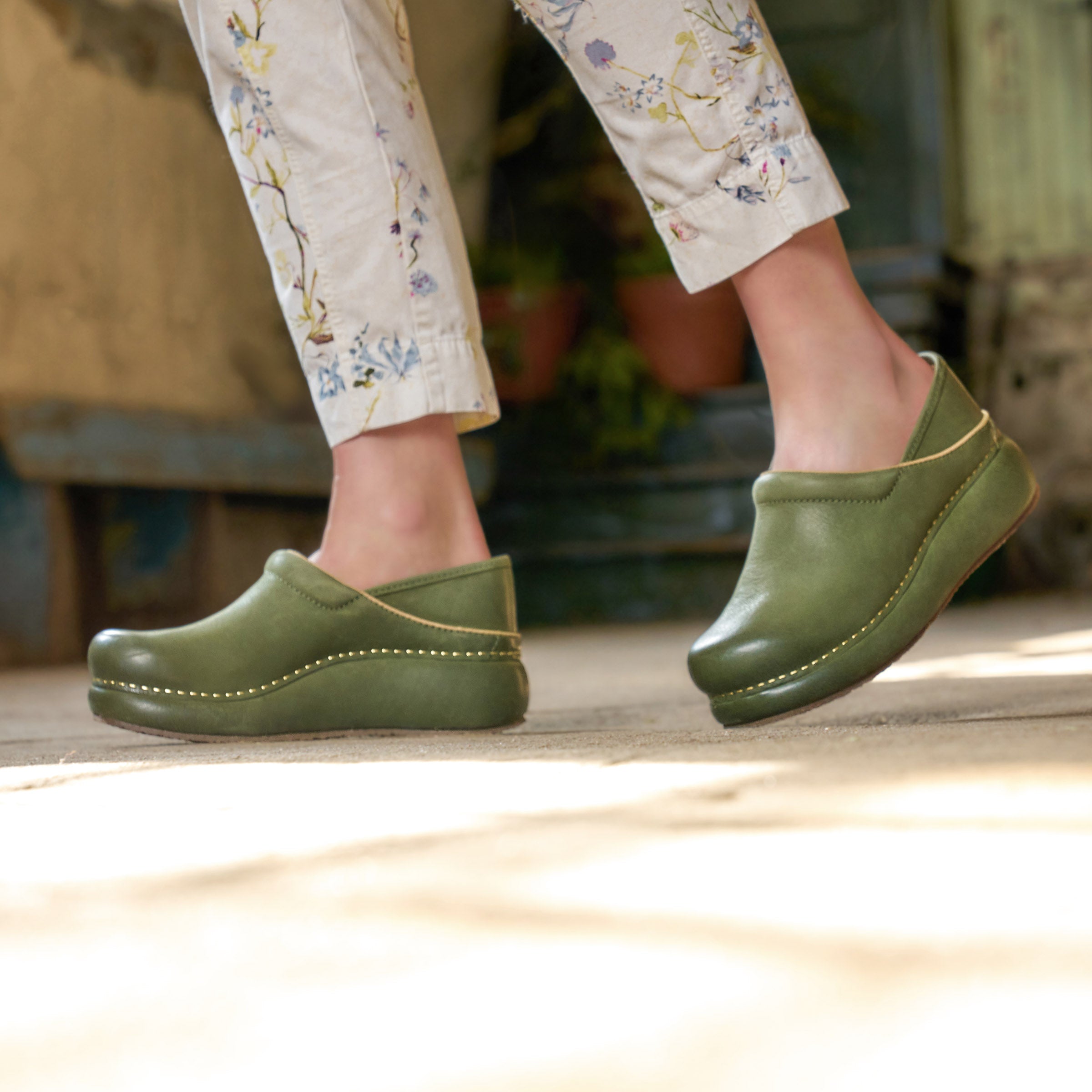 Professional Green Clogs | Dansko
