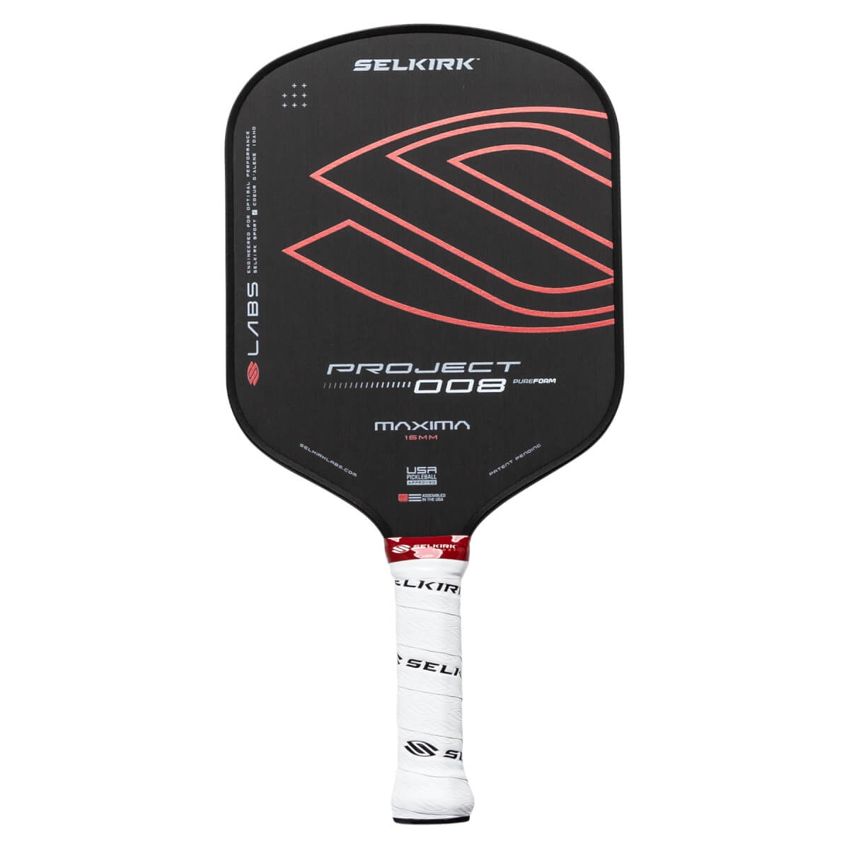 Selkirk LABS 008 Maxima 16mm Pickleball Paddle | JustPaddles.com