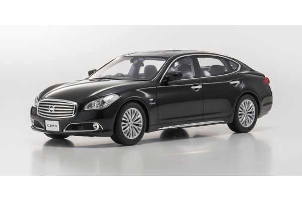 京商 ミニカー | 販売終了: SAMURAI 1/18 Nissan CIMA Hybrid Black