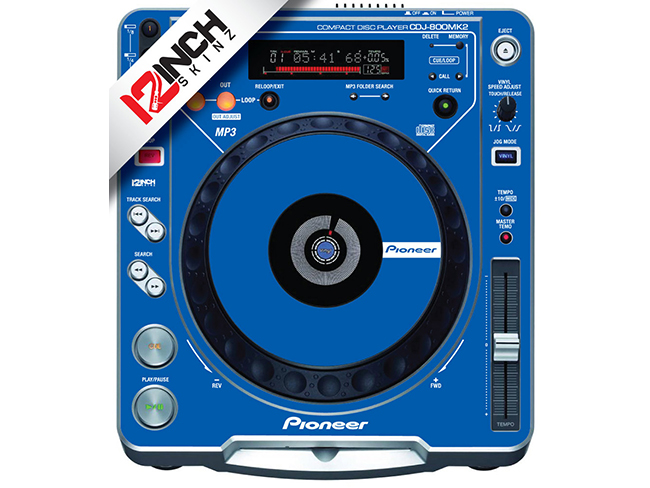 Pioneer DJ CDJ-800MK2 Skinz (SINGLE) - Colors