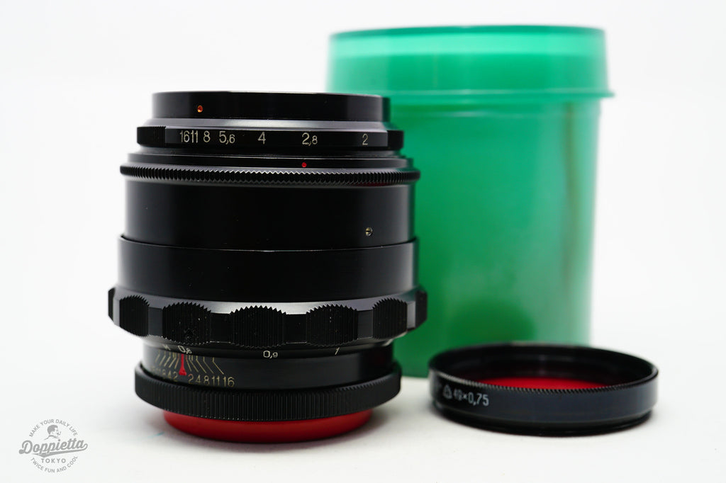 LZOS Jupiter-9 85mm f/2 ブラック [M42マウント] – Doppietta-Tokyo