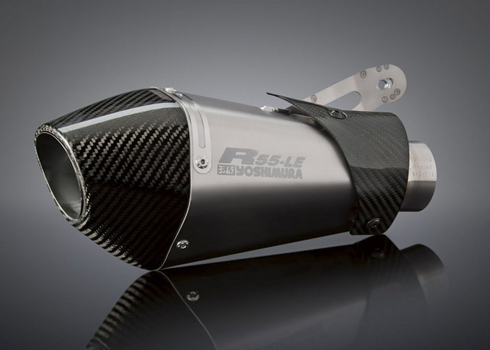 $799.00 Yoshimura R-55 LE Slip-On Exhaust Titanium/Carbon #167732