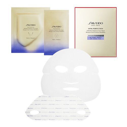 SHISEIDO VITAL PERFECTION LIFTDEFINE RADIANCE FACE MASK 6set