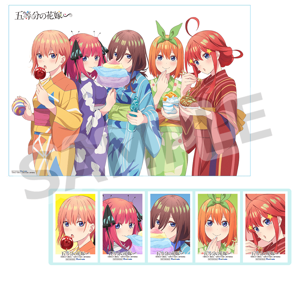 TVスペシャルアニメ『五等分の花嫁∽』Blu-ray＆DVDが12月6日に発売