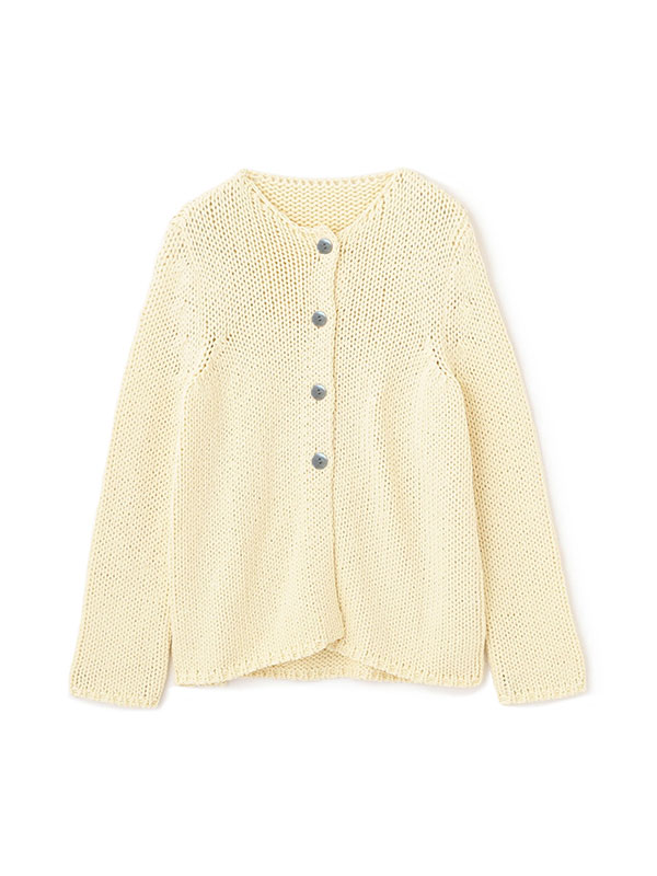 リリヤーンハンドニットカーディガン(F WHITE): トップス │ ETRE