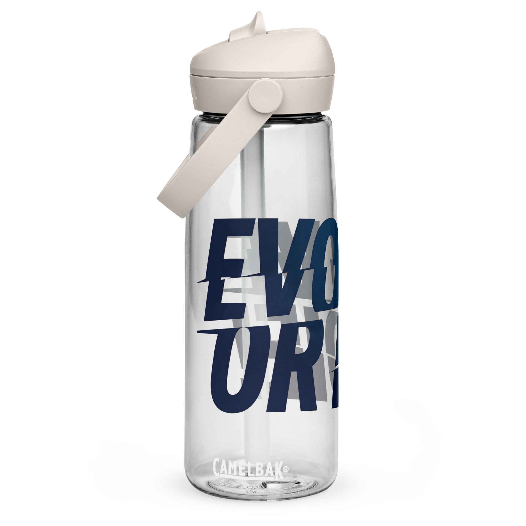 Flip straw water bottle - EvolveBioPepMerch