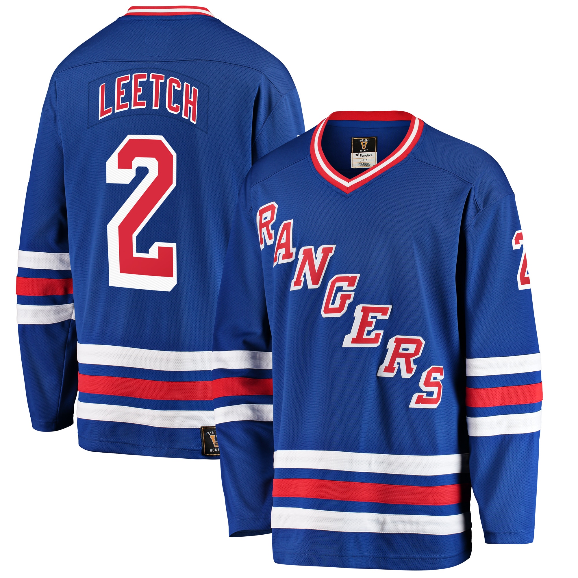 Men's New York Rangers Brian Leetch Fanatics Blue Premier