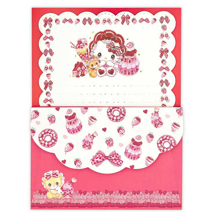 クローズピン 飴ノ森ふみかレターセット ハローキティ(レターセット