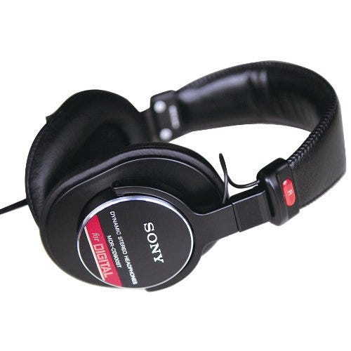 SONY 有線 密閉型スタジオモニターヘッドホン 黒 MDR-CD900ST SONY