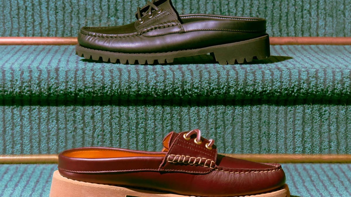 ティンバーランドが名作「スリーアイ クラシック ラグ」をミュールに