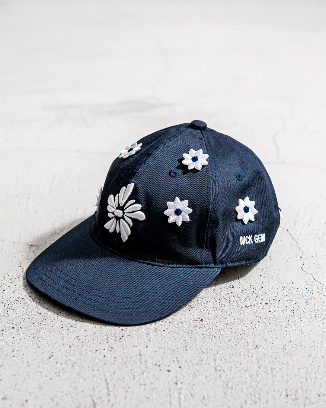 通販] NICK GEAR(ニックギア) 3D Flower Logo Cap 商品ページ – fazeone