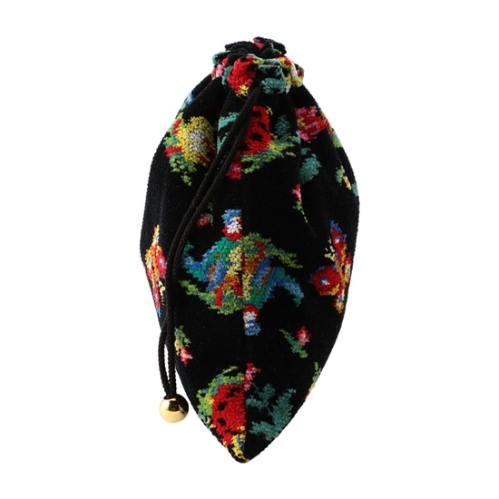 ハイジ 巾着 HE-166021（銀座・WEB限定）(ブラック): FEILER