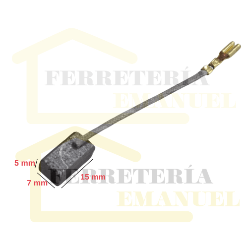 Juego Carbon Esmeril Angular 4 1/2″ Tipo Dewalt (EBT 105