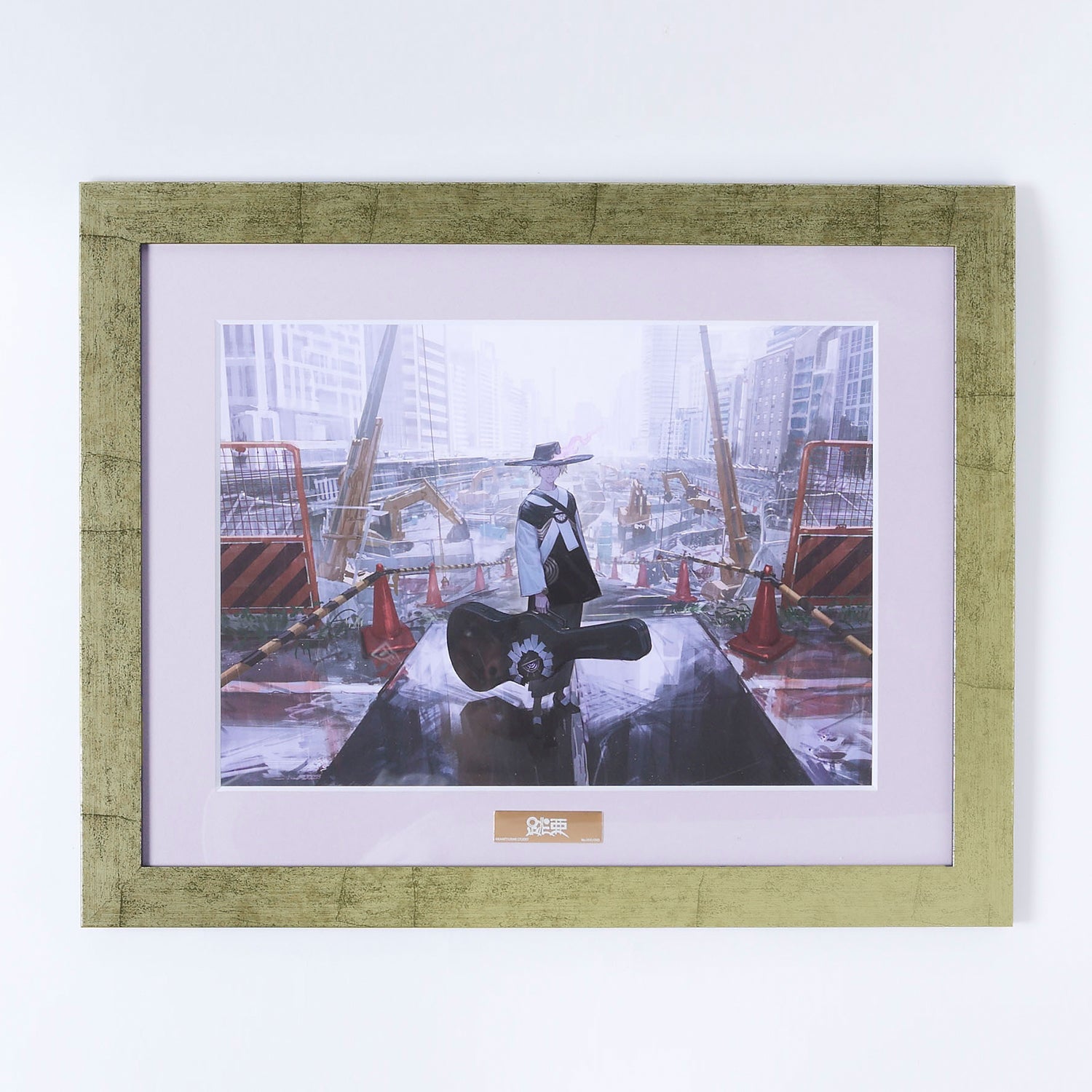 跳亜】直筆サイン入り額装アート（シリアルナンバー付き）／MEMORIAL