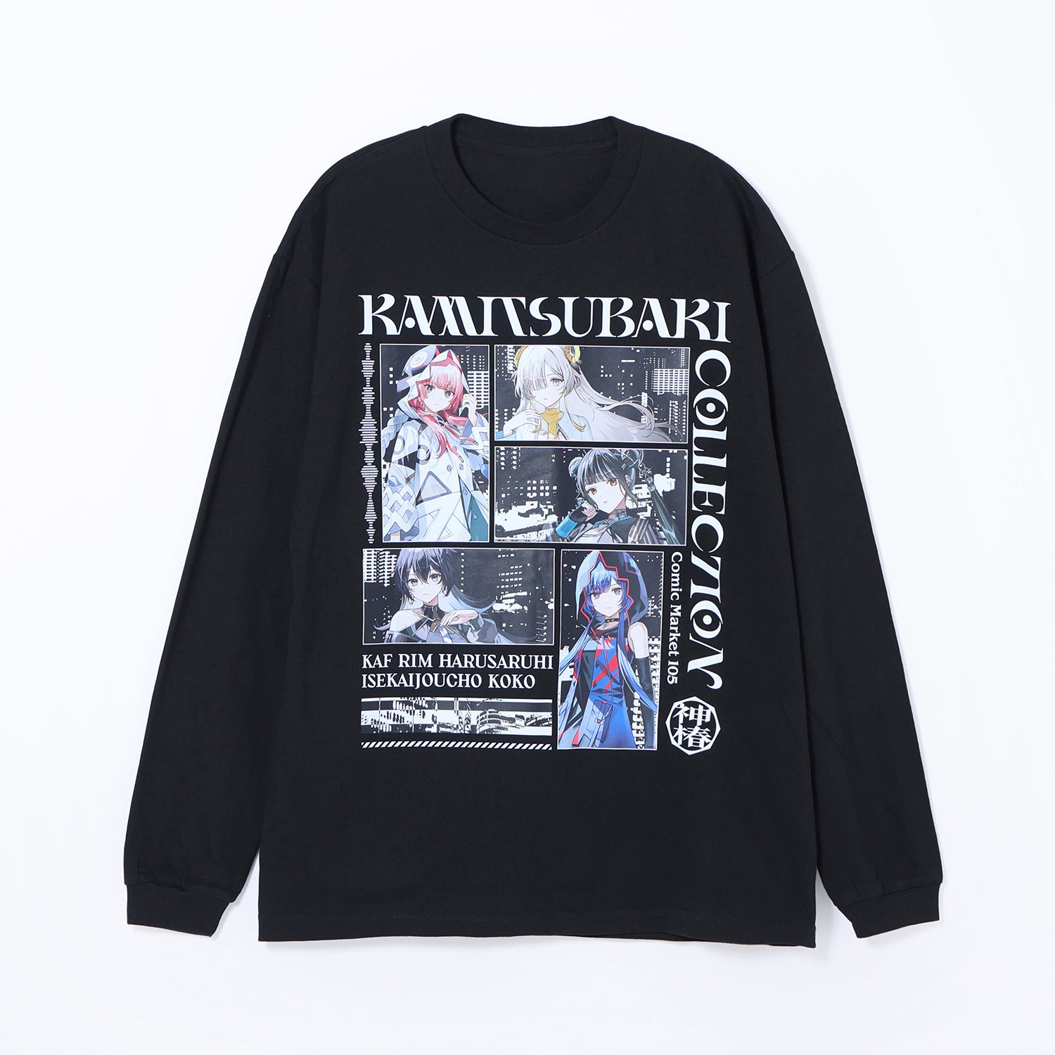 V.W.P】ロングスリーブTシャツ V.W.P／コミックマーケット105出展記念