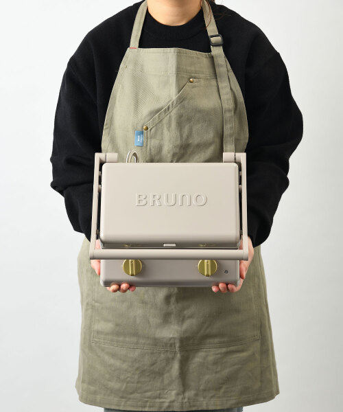 グリルサンドメーカー ダブル グレージュの通販 | BRUNO online