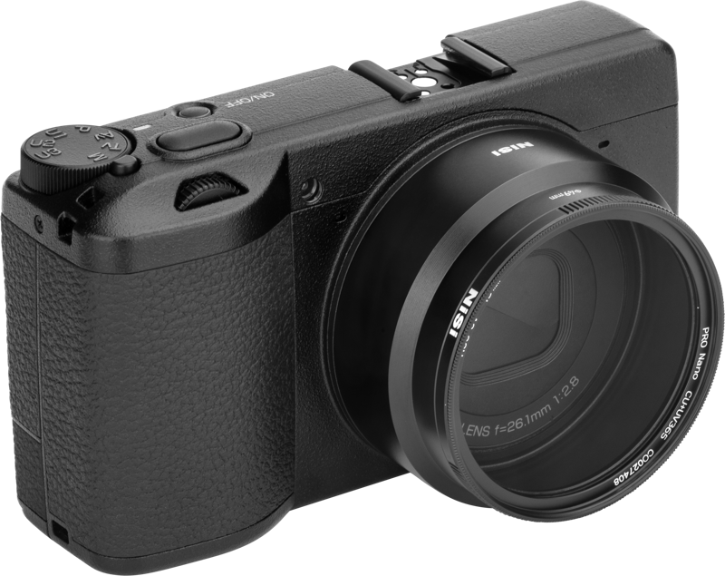 RICOH GRII フードアダプターGH-3：BLACK MIST No5 フード＆アダプター