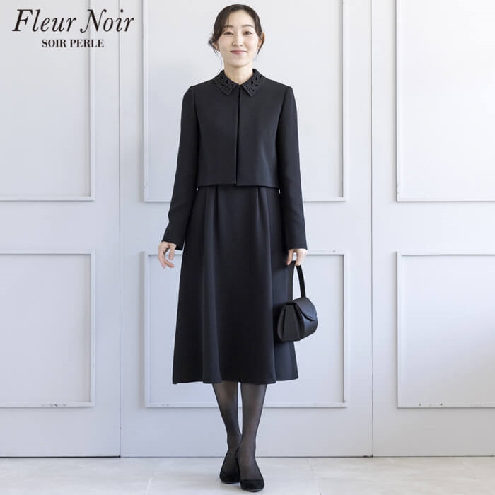 SOIR PERLE／ソワール ペルル】レディース ブラックフォーマル（喪服