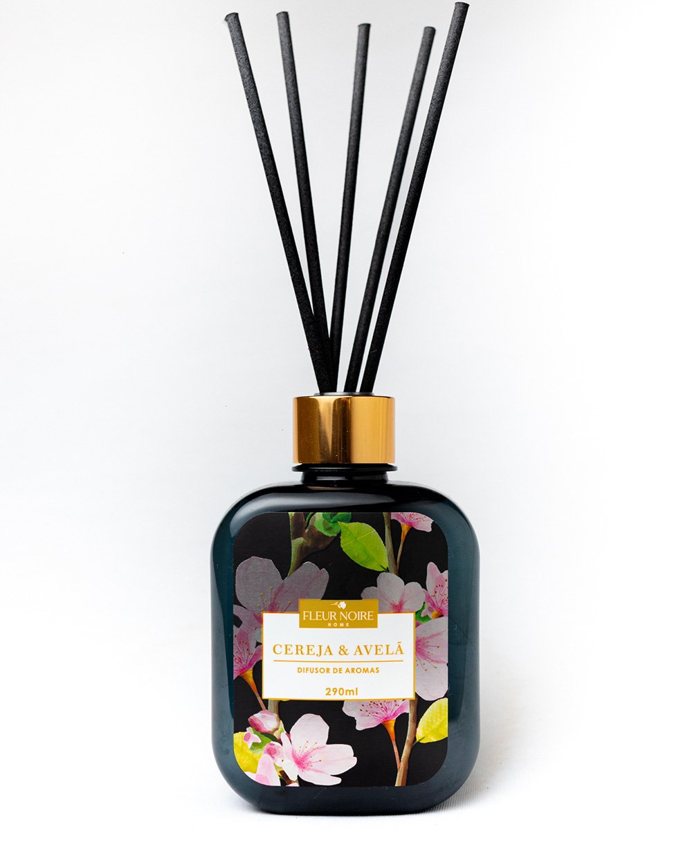 DIFUSOR AMBIENTE DARK CEREJA E AVELA 290ML FLEUR NOIRE – Fleur