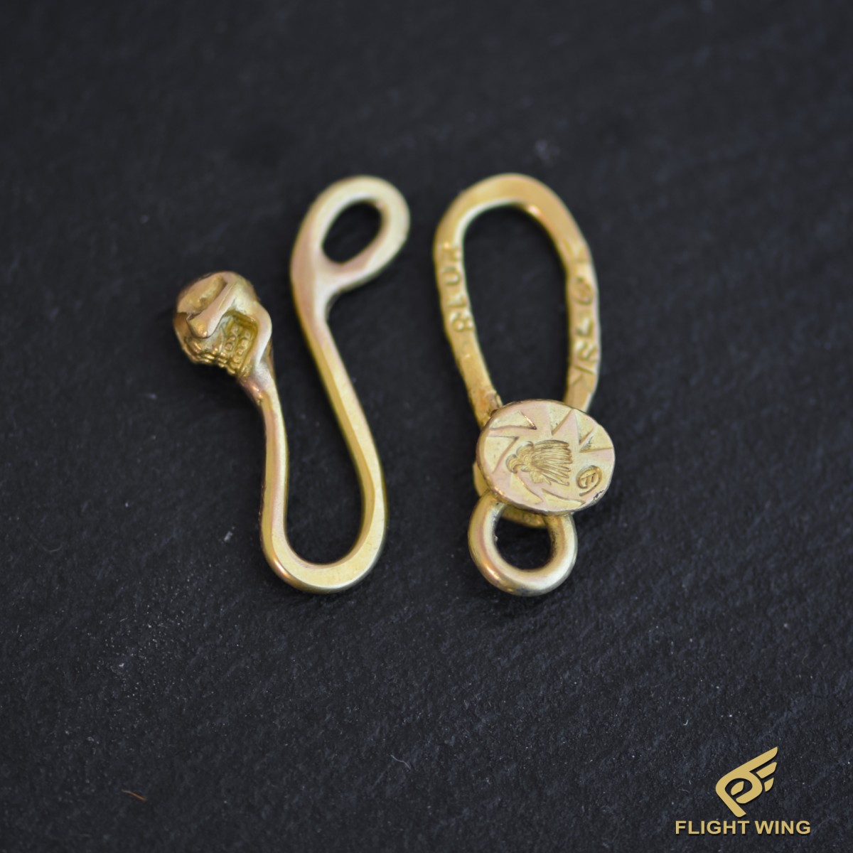 中古】K18 Skull Hook Set / Stop Light ストップライト 全金スカル