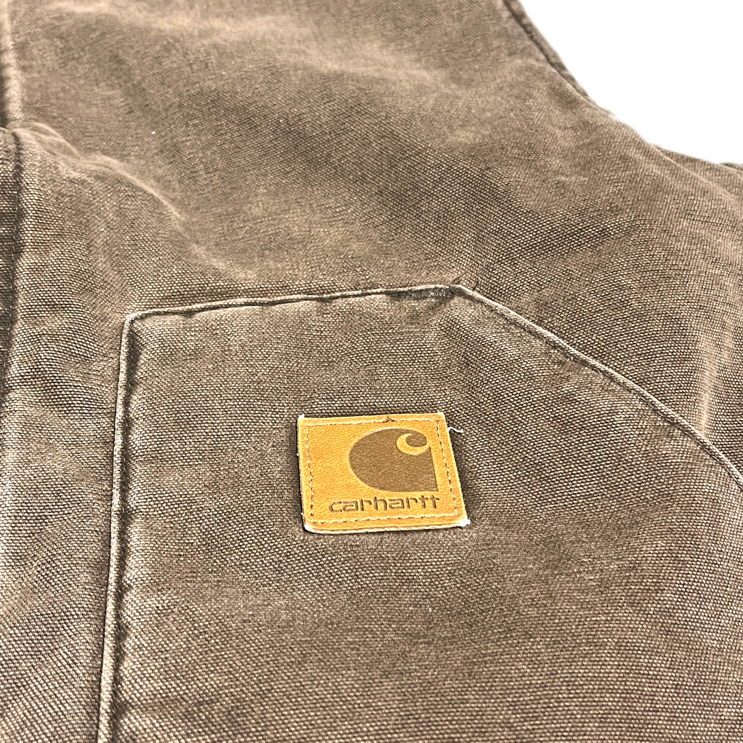 18 アメリカ製 Carhartt ダックベスト ブラウン Size (L) – frgeek