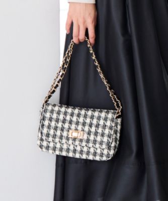 ANY SIS(エニィスィス)のツイードチェーン バッグ通販 | 集英社HAPPY