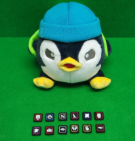 VCT Pacific ペンギンのダンぬいぐるみ チームパッチ付き – FUTAROKU