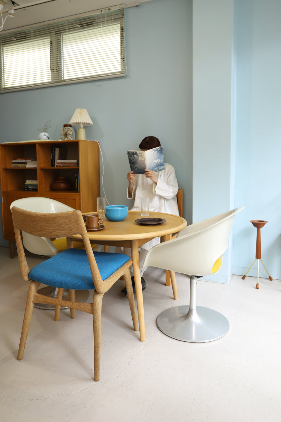 秋田木工 ラウンドテーブル 曲木 ジャパニーズモダン ヴィンテージ