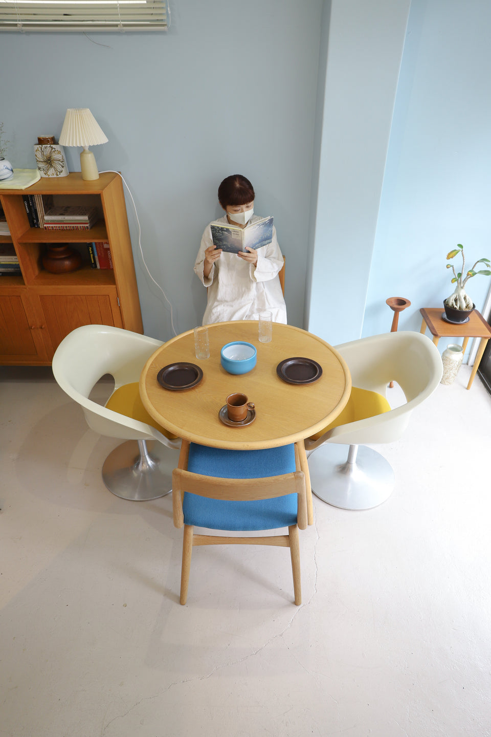 秋田木工 ラウンドテーブル 曲木 ジャパニーズモダン ヴィンテージ